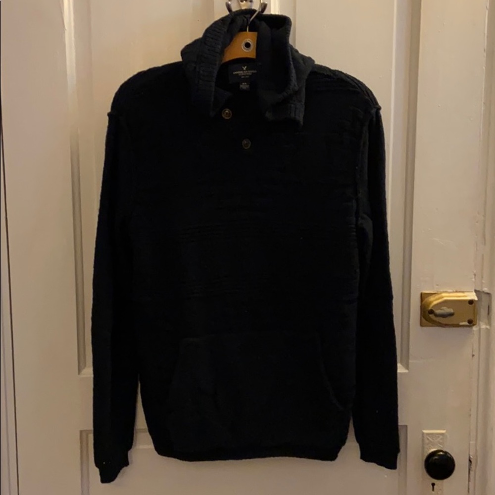 American Eagle Navy Baja Hoodie